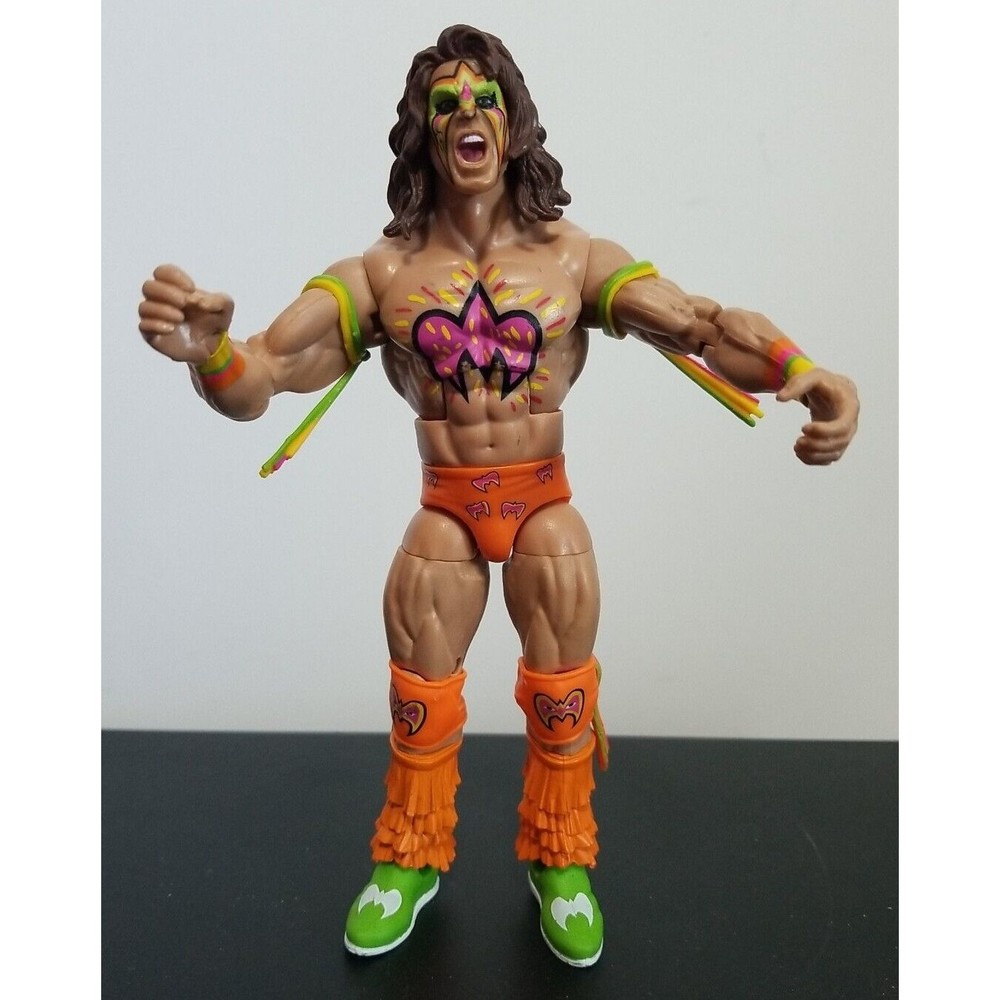 WWE Mattel 2011 Elite Flashback The Ultimate Warrior Figure WWF WCW